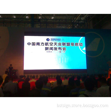P10 Indoor Full Colour LED Screens for Press Conference